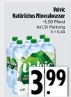 Natürliches Mineralwasser von Volvic im aktuellen EDEKA Prospekt für 3,99 €