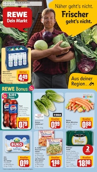 REWE Prospekt Dein Markt mit 24 Seiten