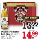 Aktuelles Oktoberfest Bier Angebot bei E center in Karlsruhe ab 13,99 €