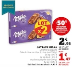 Gâteaux - Milka en promo chez U Express Montreuil à 1,47 €