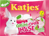 GRÜN-OHR HASE TROPEN FRÜCHTE SALZIGE HERINGE von Katjes im aktuellen budni Prospekt für 