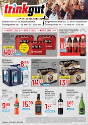 Trinkgut Discounter Prospekt der aktuellen Woche mit 4 Seiten, gültig von 13.07.2026 bis 18.07.2026, in Buch und Umgebung Aktueller Trinkgut Discounter Prospekt in Buch und Umgebung, "Aktuelle Angebote" mit 4 Seiten, 13.07.2026 - 18.07.2026