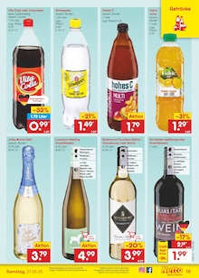 Cola im aktuellen Netto Marken-Discount Prospekt (Pirna) Cola im Netto Marken-Discount Prospekt "Aktuelle Angebote" mit 63 Seiten (Pirna)