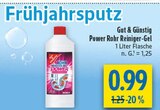 Power Rohr Reiniger-Gel Angebote von Gut & Günstig bei diska Coburg für 0,99 €