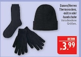 Damen/Herren Thermosocken, -mütze oder -handschuhe Angebote bei Marktkauf Plauen für 3,99 €