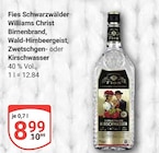 Schwarzwälder Williams Christ Birnenbrand Angebot in Moos Schwarzwälder Williams Christ Birnenbrand im aktuellen Prospekt bei GLOBUS in Moos