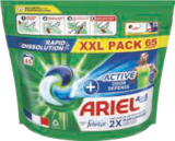 Lessive capsules 4-en-1 active odor defense - ARIEL en promo chez Carrefour Sarcelles à 25,49 €