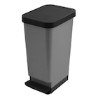 Poubelle "Moda" 45L - CARREFOUR HOME en promo chez Carrefour Lyon à 14,99 €