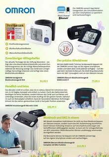 Blutdruckmessgerät im Riedel & Pfeuffer GmbH Haus der Gesundheit Prospekt "Fit und mobil durch den Frühling" mit 6 Seiten (Nürnberg)