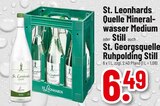 Aktuelle Wasser Angebote bei Trinkgut in Heidelberg Aktuelles Mineralwasser Medium Still Angebot bei Trinkgut in Heidelberg ab 6,49 €