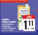 haltbare Landmilch bei EDEKA im Oelsnitz Prospekt für 1,11 €