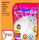 Silica Katzenstreu Angebote von PowerCat bei GLOBUS Maintal für 7,99 €
