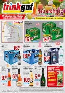 Aktueller Trinkgut Prospekt für Mickhausen und Ungebung, Seiten zum blättern Trinkgut Prospekt Aktuelle Angebote mit Seiten in Mickhausen und Umgebung