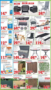 Hollywoodschaukel im Wreesmann Prospekt "DEIN SAISON- & SONDERPOSTENMARKT!" mit 20 Seiten (Dresden)