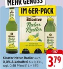 Natur Radler Angebote von Kloster bei E center Bad Homburg für 3,79 €