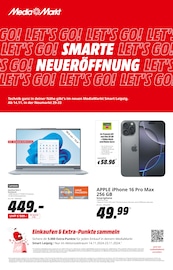 Aktueller MediaMarkt Saturn Prospekt mit Handy, "SMARTE NEUERÖFFNUNG", Seite 1