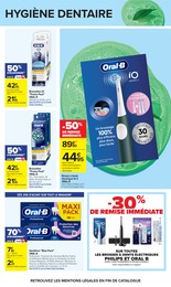 Offre Oral-B dans le catalogue Carrefour du moment à la page 50