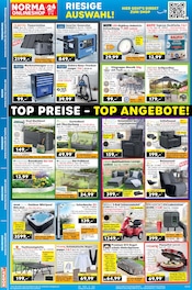 Gartentisch im Norma Prospekt in Fürth Aktueller Norma Prospekt mit Gartentisch, "Mehr fürs Geld", Seite 20