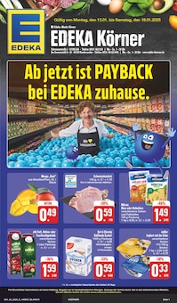 Aktueller EDEKA Prospekt für Würzburg mit  Seiten