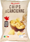 CHIPS À L'ANCIENNE NATURE AUCHAN - AUCHAN en promo chez Auchan Hypermarché CHIPS À L'ANCIENNE NATURE AUCHAN - AUCHAN dans le catalogue Auchan Hypermarché