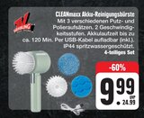 Akku-Reinigungsbürste Angebote von CLEANmaxx bei E center Amberg für 9,99 €