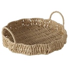 Botanic Blagnac - Promo Plateau cordé en papier naturel et fer laqué Wavy - diamètre 30 x H 11 cm Promo Plateau cordé en papier naturel et fer laqué Wavy - diamètre 30 x H 11 cm à 19,99 € dans le catalogue Botanic à Blagnac