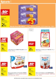 Prix et réduction Kinder Maxi dans le prospectus Carrefour en cours Offre Kinder Maxi dans le catalogue Carrefour du moment à la page 51