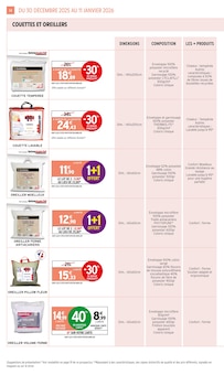 Promotion Lingerie dans le prospectus Intermarché Super, valable du 30/12/2025 au 11/01/2026 Promo Lingerie dans le catalogue Intermarché Super du moment à la page 14