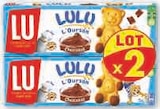 Gâteaux moelleux fourres lulu l'ourson - LU en promo chez Super U Marseille à 1,28 €