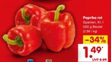 Paprika rot im Angebot bei Netto Marken-Discount in Trier Paprika rot Angebote bei Netto Marken-Discount Trier für 1,49 €
