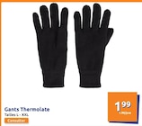 Gants Thermolate en promo chez Action Boulogne-Billancourt à 1,99 €