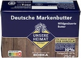 Aktuelles Deutsche Markenbutter mild gesäuert oder Süßrahmbutter Angebot bei EDEKA in Offenbach (Main) ab 2,39 €