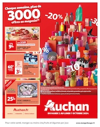 Prospectus Auchan Hypermarché, "Chaque semaine, plus de 3000 offres en magasin",  pages, 01/10/2024 - 07/10/2024