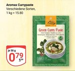 Currypaste im Angebot bei GLOBUS in Wolfenbüttel Currypaste Angebote von Aromax bei GLOBUS Wolfenbüttel für 0,79 €