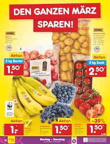 Äpfel im Netto Marken-Discount Prospekt "Aktuelle Angebote" mit 60 Seiten (Aachen)