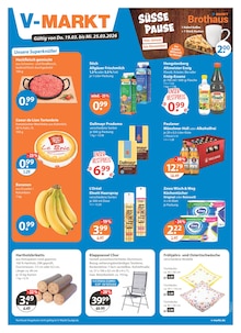 V-Markt Prospekt V-Markt einfach besser einkaufen mit 26 Seiten