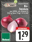 EDEKA - Bio-Zwiebeln Angebot im Prospekt Bio-Zwiebeln bei EDEKA im Prospekt "" für 1,29 €