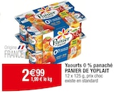 Yaourts 0 % panaché à Carrefour dans Rots