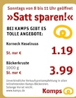 Korneck Haselnuss Angebote von Kamps bei REWE Hückelhoven für 1,19 €