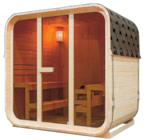 Cube Fasssauna Fjora im aktuellen Prospekt bei Netto Marken-Discount in Neu Schloen