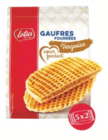 Gaufres fourrées cœur fondant - Lotus - Supeco Gaufres fourrées cœur fondant - Lotus à 6,30 € dans le catalogue Supeco