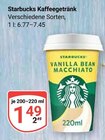 Vanilla Bean Macchiato von Starbucks im aktuellen GLOBUS Prospekt