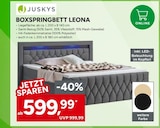 Boxspringbett Leona Angebote von Juskys bei Marktkauf Reutlingen für 599,99 €