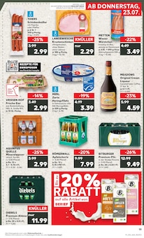 Bier im aktuellen Kaufland Prospekt (Kleve) Bier im Kaufland Prospekt "Hier bin ich richtig" mit 60 Seiten (Kleve)