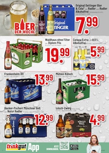 Bier im aktuellen Trinkgut Prospekt (Bad Kreuznach) Bier im Trinkgut Prospekt "Aktuelle Angebote" mit 8 Seiten (Bad Kreuznach)