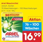 Netto Marken-Discount - Ariel Waschmittel Angebot im Prospekt Ariel Waschmittel bei Netto Marken-Discount im Prospekt "" für 16,99 €