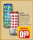 Energy Drink von Effect im aktuellen REWE Prospekt