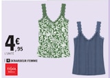 Débardeur Femme - Tissaia à 4,95 € dans le catalogue E.Leclerc