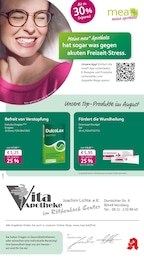 mea - meine apotheke Prospekt für Nürnberg mit 4 Seiten mea - meine apotheke Prospekt für Nürnberg: "Unsere August-Angebote", 4 Seiten, 01.08.2025 - 31.08.2025