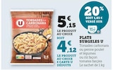 Plats surgelés à Hyper U dans Montreuil-sous-Pérouse Plats surgelés à Hyper U dans Montreuil-sous-Pérouse